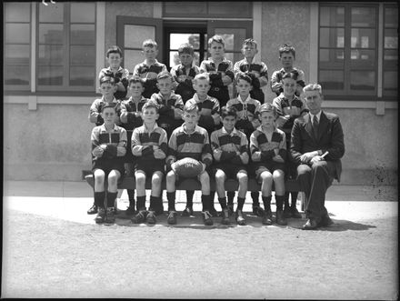 Rugby team, Palmerston North Intermediate School