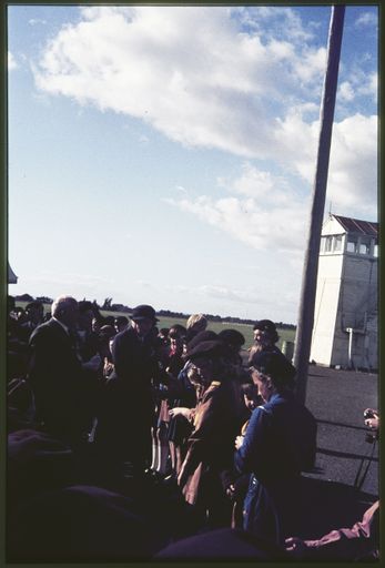 Lady Baden-Powell at Milson Airport
