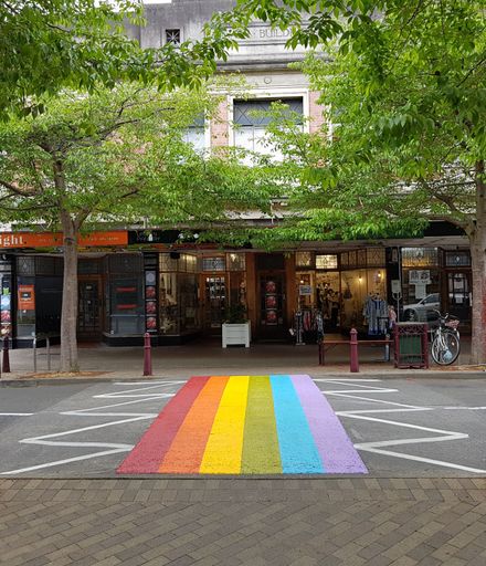 Rainbow Cross Walk, George Street