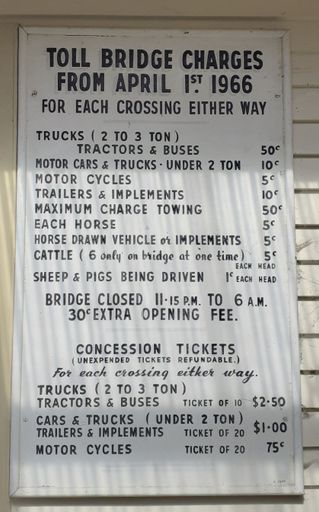 Opiki Toll Bridge Charges - Resource cover image