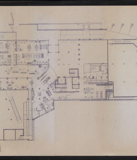 Architectural Plans of the redevelopment of the C M Ross building into the Palmerston North City Library 7
