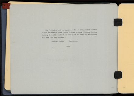Memorial Book Register
