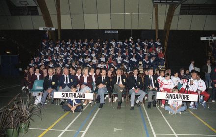Auckland, Southland and Singapore teams, Special Olympics opening ceremony - Resource cover image
