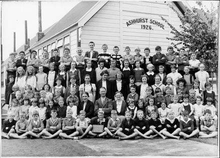 Ashhurst School, Whole of School Photograph