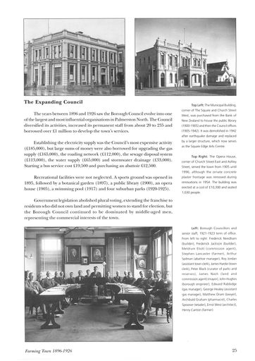 Council and Community: 125 Years of Local Government in Palmerston North 1877-2002 - Page 35