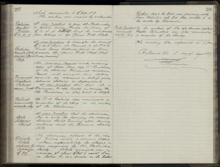 Manawatu Patriotic Society Minute Book (1916-1917) 150
