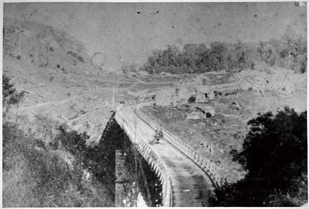 Upper Gorge Bridge and Settlement, near Woodville