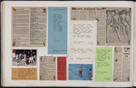 PN Amateur Swimming Club archive book