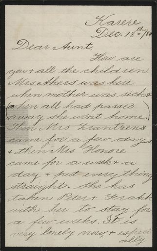 Ditlev Monrad letter - Resource cover image