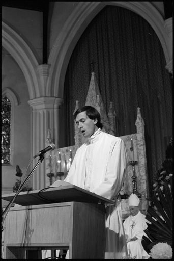 "City's new Bishop takes mitre" - Resource cover image