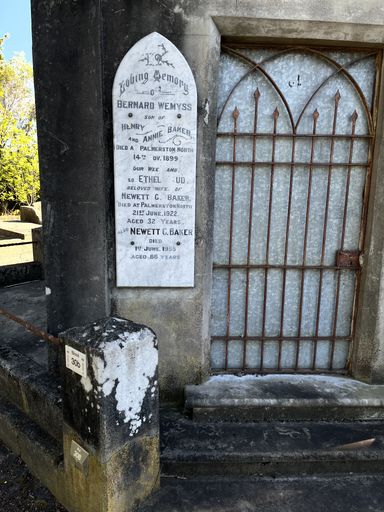 Headstone - Henry Baker - Resource cover image
