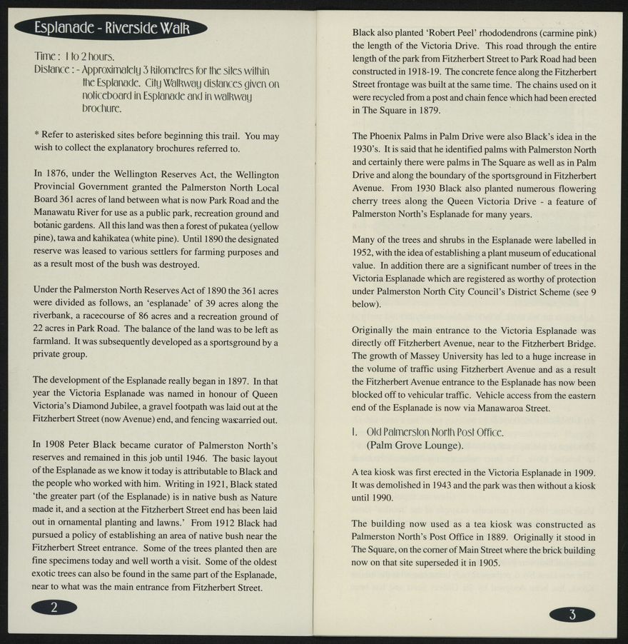 Heritage Trails: Esplanade Walk 2