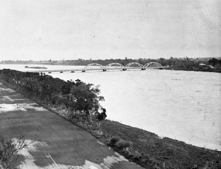 Manawatu River in flood