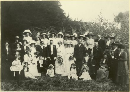 Wedding of Ethel Hughes and Jack Buick