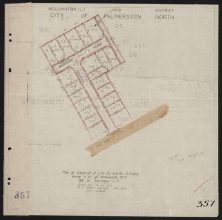 Survey Plans (subdivisions) 1938 - 1951