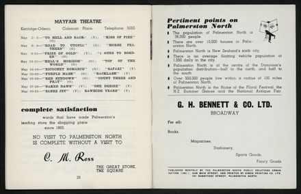 Palmerston North Diary: May 1958 16