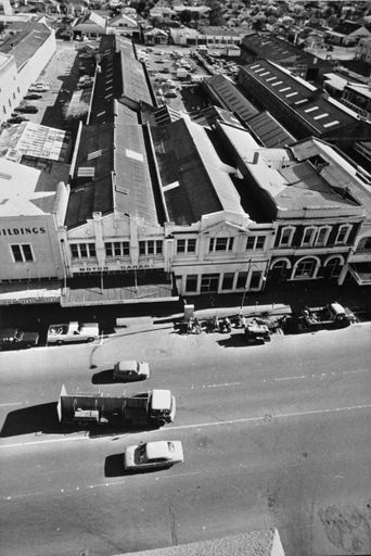 Buildings to be demolished in Rangitikei Street