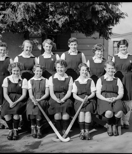Hockey Team, Palmerston North Technical High School