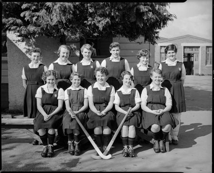 Hockey Team, Palmerston North Technical High School