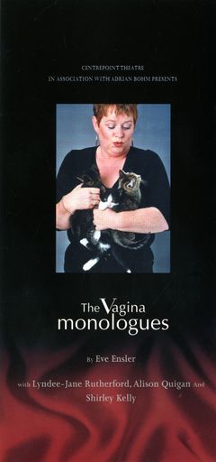 The Vagina Monologues flyer and programme