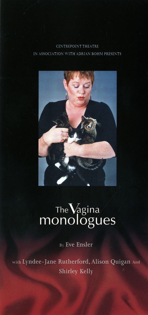 The Vagina Monologues - Centrepoint Theatre flyer and programme