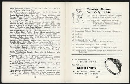 Palmerston North Diary: July 1960 - 13