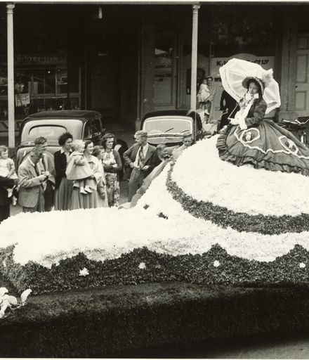 Float, as part of Palmerston North 75th Jubilee celebrations