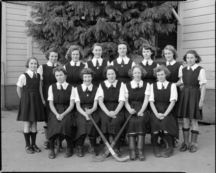 Hockey Team, Palmerston North Technical High School