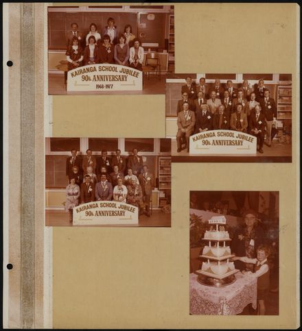 Kairanga School Jubilee photograph album