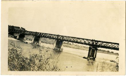Andrews Collection: First Fitzherbert Bridge