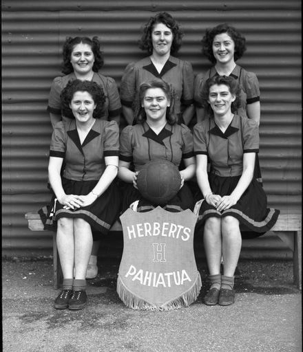 Women's Indoor Basketball team, Pahiatua