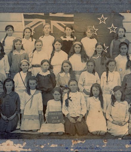 1917 Terrrace End School, Palmerston North Std IV