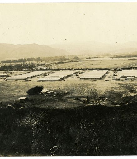 View of a Military Training Camp - postcard from Bob Eastwood