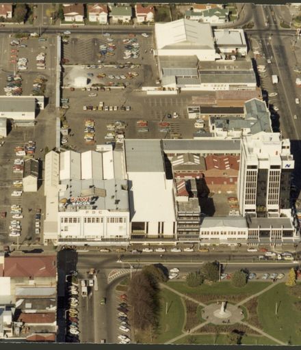 Aerial Photograph of Church, Fitzherbert and Ferguson Streets East