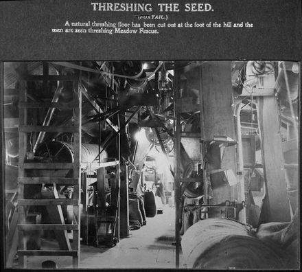 Seed cleaning machines at Barraud & Abraham