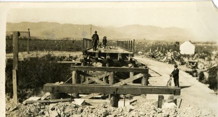 Widening of the Gorge, 1920s