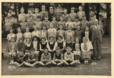 Terrace End School - Standard 4, 1954