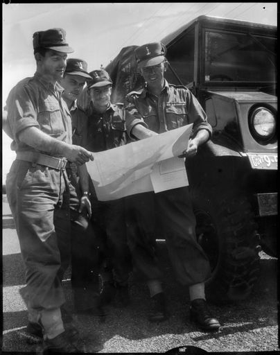 "Heading for Overnight Stop at Levin" Troop Training Exercise - Resource cover image
