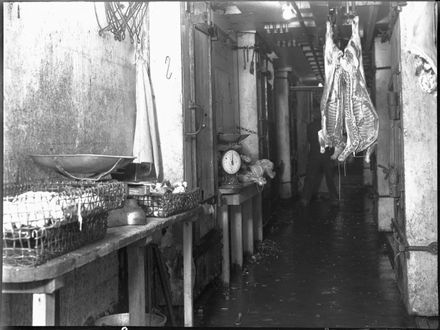 interior, Longburn Freezing Works