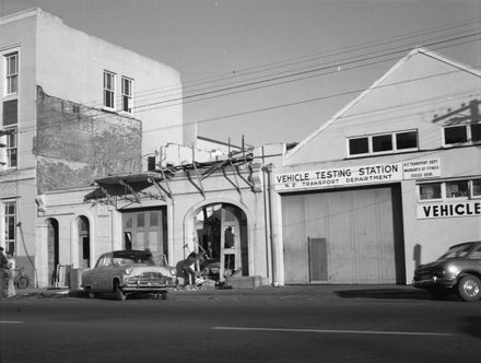 Demolition of Fire Station