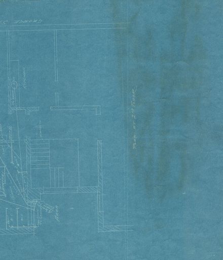 Soldiers' Club Building - Plan of Second Floor, 1916