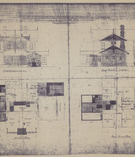 Plans, Nurses Convalescent Home at Caccia Birch Estate, 1945 2