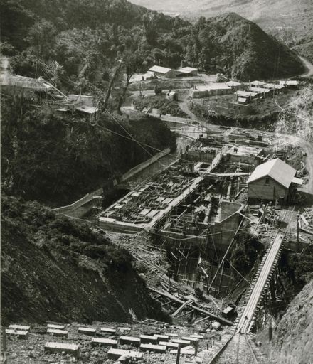 Construction of the Mangahao Electric Power Scheme