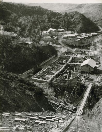 Construction of the Mangahao Electric Power Scheme