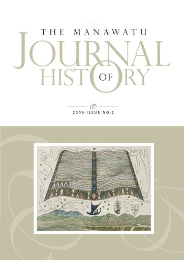 The Manawatu Journal of History: Issue 2