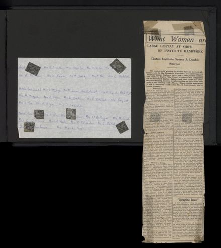 Linton CWI photograph album