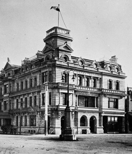 Grand Hotel, corner of the Square and Church Street