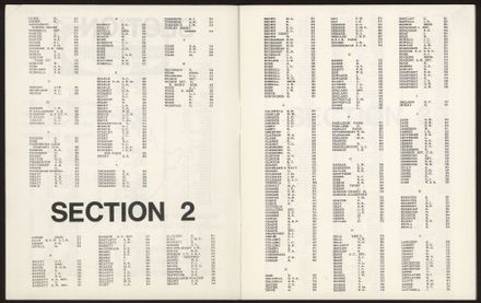 Index - Section 1 (M-W) and Section 2 (A-L)