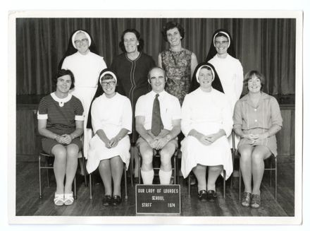 Our Lady of Lourdes School - Staff photo 1974 - Resource cover image