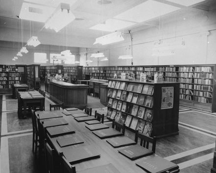 Lending Department of the Palmerston North Public Library